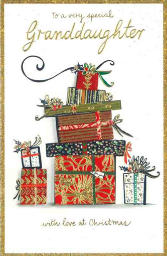 Picture of SPECIAL GRANDDAUGHTER CHRISTMAS CARD